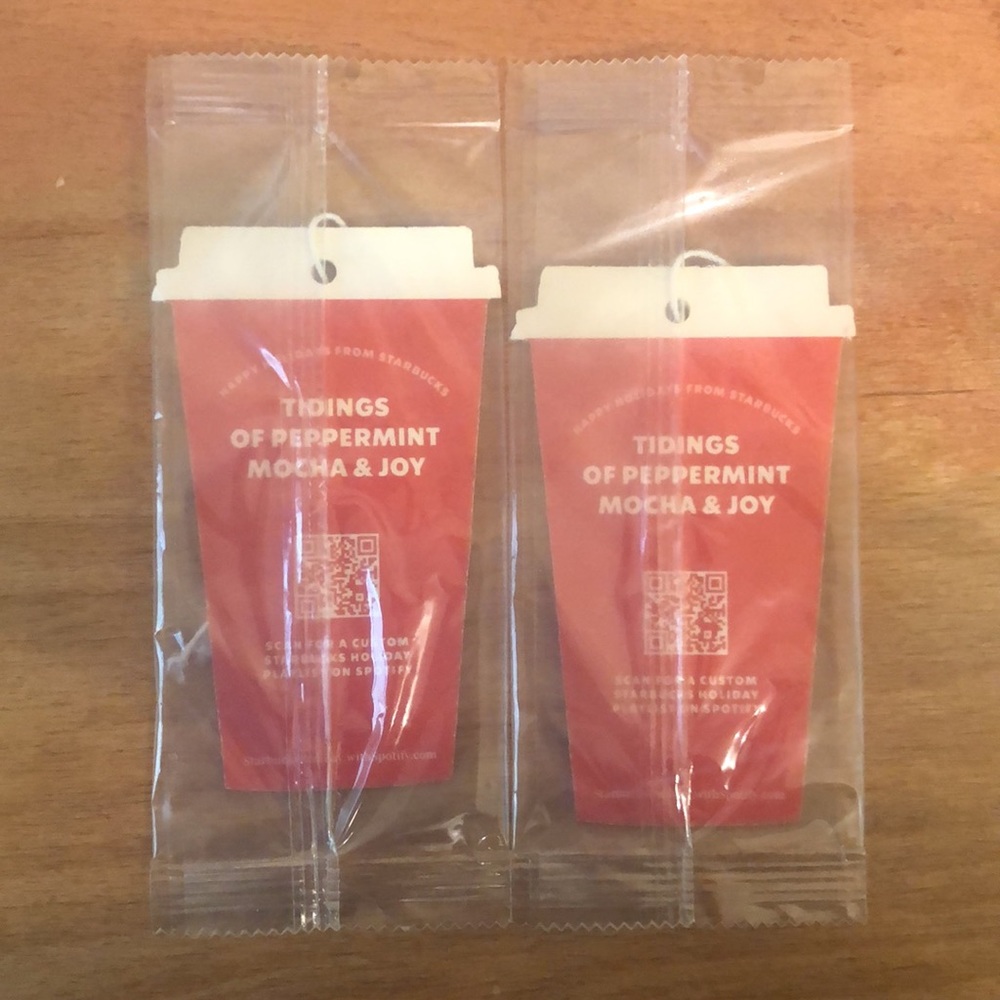 Starbucks car air freshener (2) - Picture 2 of 2